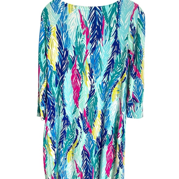 Lilly Pulitzer Sophie Pink Blue Green Tunic Dress Size Small - Picture 2 of 10